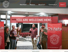 Tablet Screenshot of missouristatechialpha.com